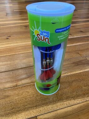 Kids Magnetic Dart Set - Blue & Red
